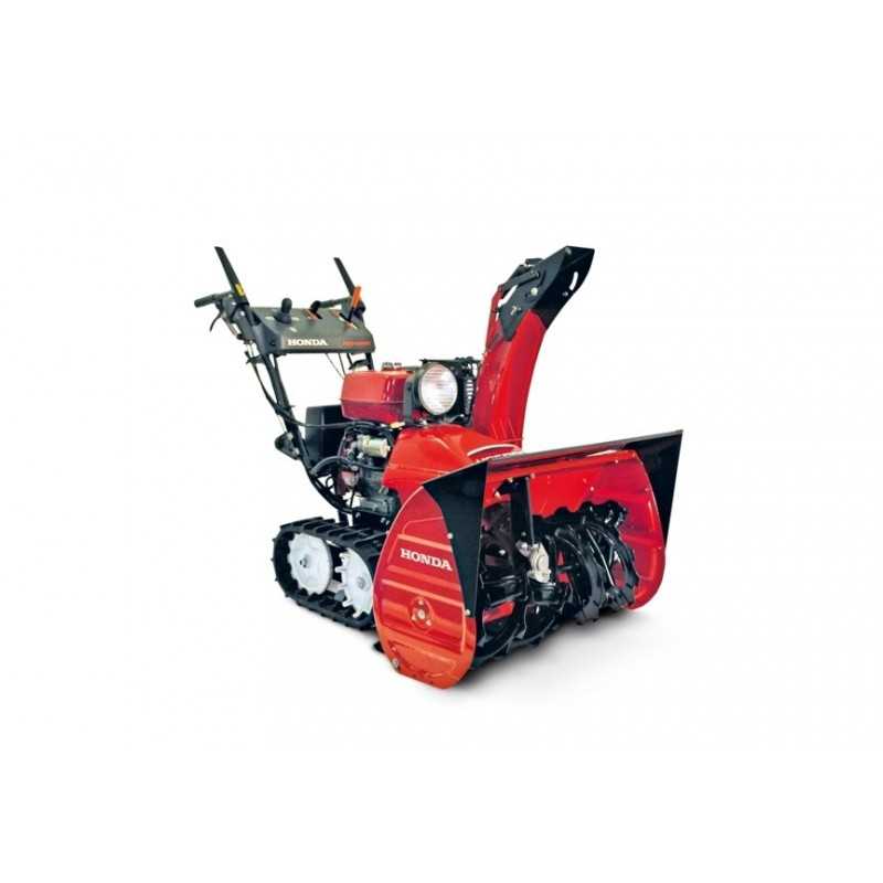 Snow Blower Honda Hss 1380 Et Crawler