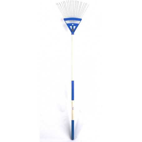 Broom leaves - flat teeth - c/handle supergrip