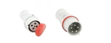 Industrial plugs and sockets