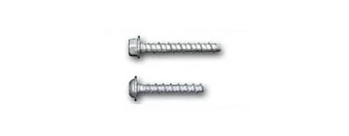 Concrete screws.