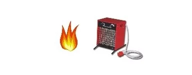 Heating machinery: oil heaters, gas heaters, electric heaters