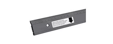 Millimeter rulers, semi-graduated stainless steel ruler, semi-graduated beta ruler.