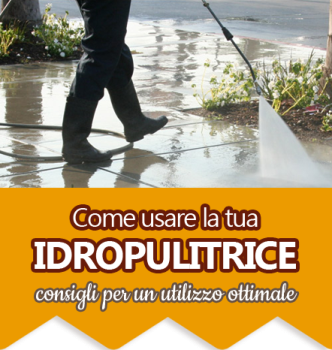 Come usare l'idropulitrice