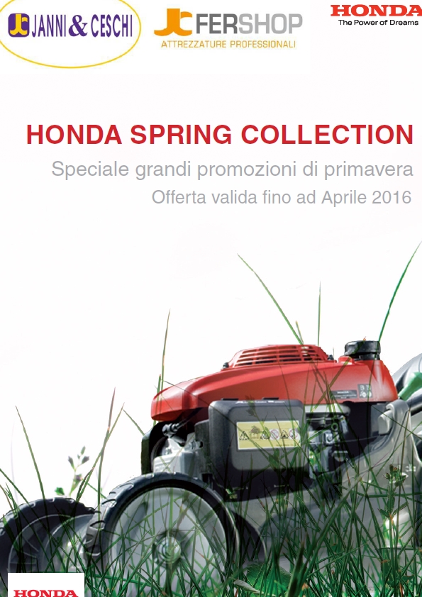 Promozioni Honda 2016