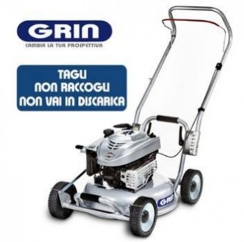 Grin HM 46 to push cutting system mulching: the lawn mower that does not get