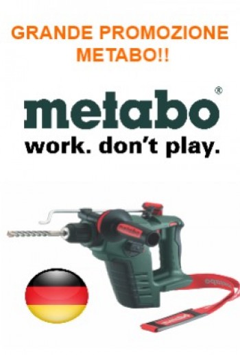 Tassellatore Battery Metabo BHA 18: great brand!