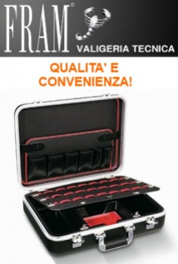 Suitcase Fram professional!