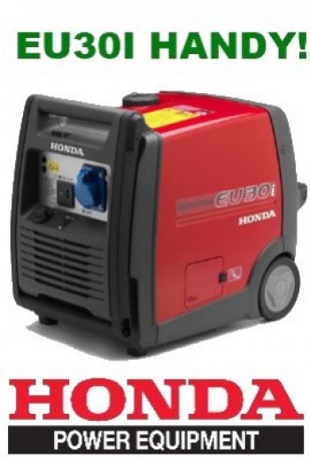 Generator Honda eu 30i Handy with the optional!