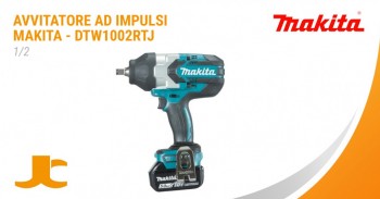 Impact wrench DTW1002RTJ, a monster impact wrench signed Makita!