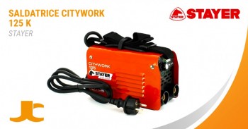 Portable welding Stayer Citywork 125, for easy welding