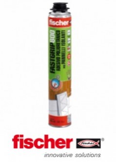 Foam Fastgrip 800 Fischer: the adhesive for insulating panels