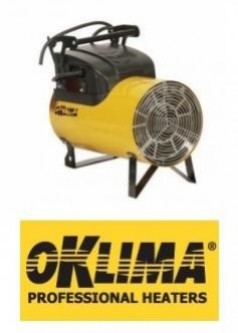 OKLIMA SK 10: the hot air generator ideal for interior